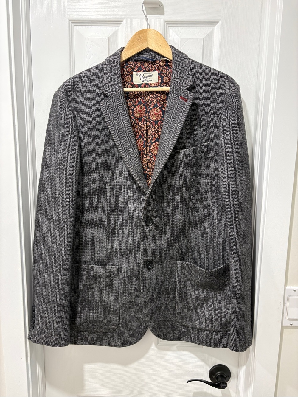 The original penguin munsingwear wool tweed blazer jacket size XL men’s
